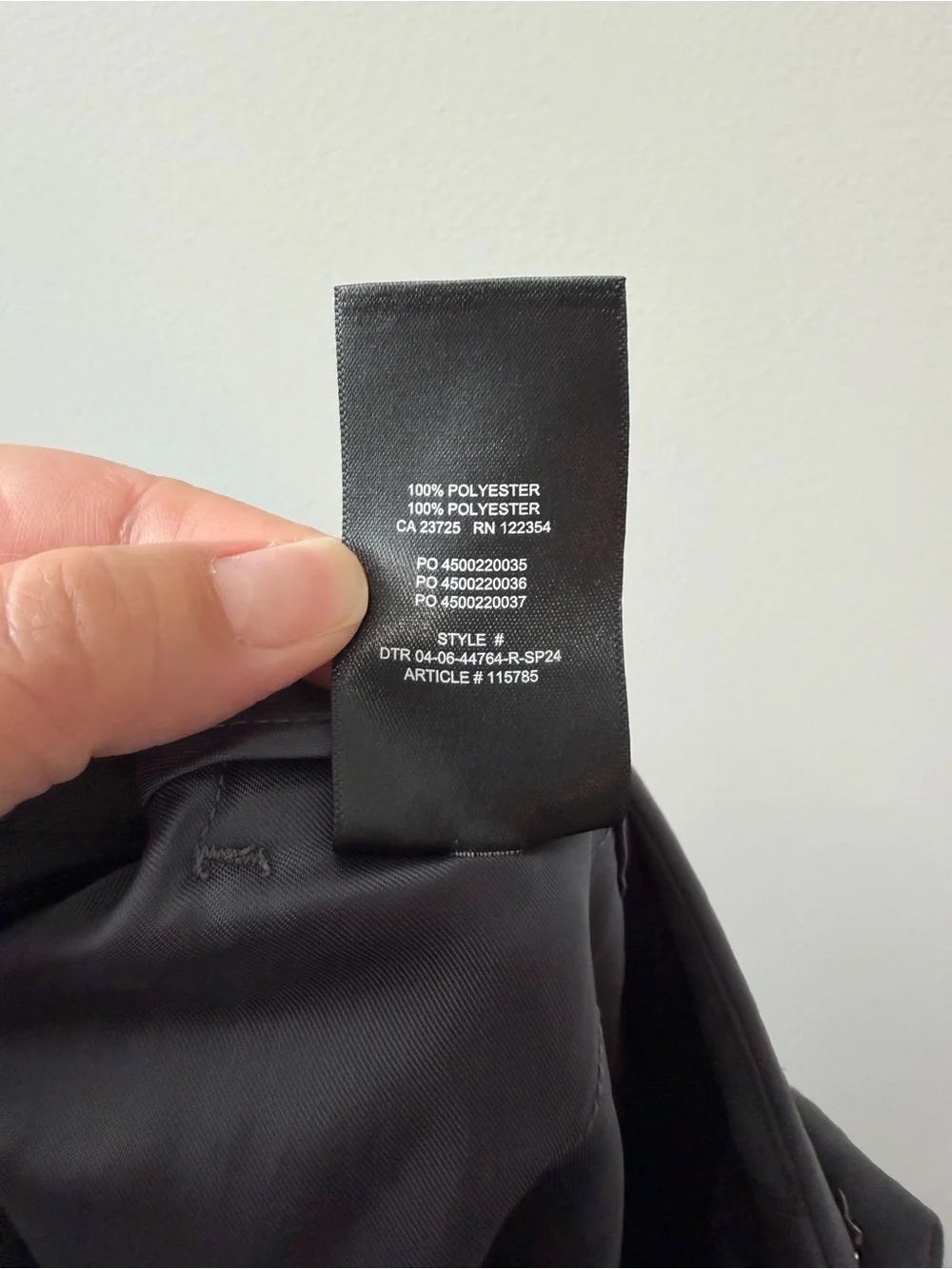 Aritzia The Limitless High-Rise Wide Leg Pant Coal Grey Crepette Sz 10 NWOT - Picture 11 of 16